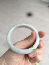 Load image into Gallery viewer, 56mm Certified Type A 100% Natural green/purple/red (福禄寿) Jadeite Jade bangle L118-2743
