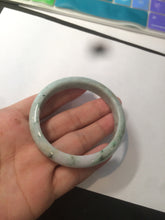 Load image into Gallery viewer, 53.1mm Certified type A 100% Natural green/purple/yellow Jadeite Jade bangle AQ10-9161
