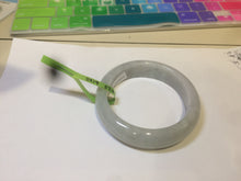 Load image into Gallery viewer, 57.4mm 100% natural Type A light green style jadeite jade bangle AB36-8519
