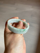 Load image into Gallery viewer, 51.7mm Certified type A 100% Natural sunny green Jadeite Jade bangle AM32-7276
