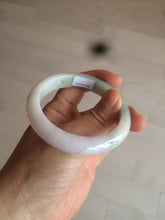Load image into Gallery viewer, 53.7mm Certified Type A 100% Natural green/purple/brown Jadeite Jade bangle AR57-9788
