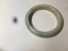 Load image into Gallery viewer, 56.6mm Certified Type A 100% Natural sunny green brown Jadeite Jade bangle AB61-2770
