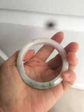Load image into Gallery viewer, 53.7mm Certified Type A 100% Natural green/purple/brown Jadeite Jade bangle AR57-9788
