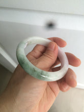 Load image into Gallery viewer, 53.7mm Certified Type A 100% Natural green/purple/brown Jadeite Jade bangle AR57-9788
