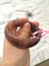 Load image into Gallery viewer, 56.8mm 100% natural red/purple/violet Quartzite (Shetaicui jade) bangle Y12
