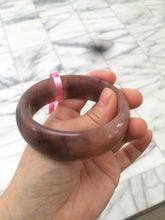 Load image into Gallery viewer, 56.8mm 100% natural red/purple/violet Quartzite (Shetaicui jade) bangle Y12
