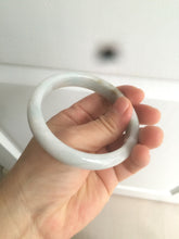 Load image into Gallery viewer, 58.8mm certified Type A 100% Natural light green/purple Jadeite bangle D85-1702

