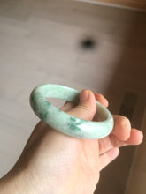Load image into Gallery viewer, 56mm certified 100% natural certified green jadeite jade bangle AT58-9981
