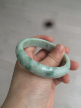 Load image into Gallery viewer, 56mm certified 100% natural certified green jadeite jade bangle AT58-9981
