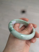Load image into Gallery viewer, 56mm certified 100% natural certified green jadeite jade bangle AT58-9981
