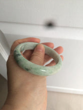 Load image into Gallery viewer, 56mm certified 100% natural certified green jadeite jade bangle AT58-9981
