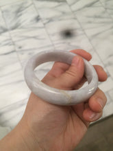 Load image into Gallery viewer, 58.3mm Certified Type A 100% Natural white/yellow/green Jadeite Jade bangle D60-0578

