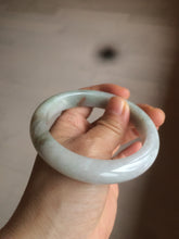 Load image into Gallery viewer, 58.5mm Certified Type A 100% Natural light green/red/purple jadeite jade bangle AT54-0053
