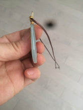 Load image into Gallery viewer, 100% Natural light green love pinky promise jadeite Jade pendant necklace AB80-4358 Best gift for valentines!
