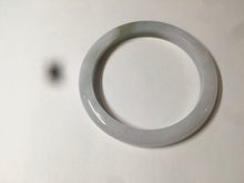 Load image into Gallery viewer, 57.3mm Type A 100% Natural green/white Jadeite Jade bangle AT61-7739
