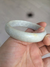 Load image into Gallery viewer, 55.4mm Type A 100% Natural beige Jadeite Jade bangle GC17 (add on item)

