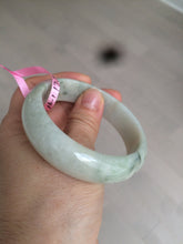 Load image into Gallery viewer, 55.2mm Type A 100% Natural green Jadeite Jade bangle AQ38
