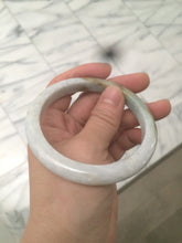 Load image into Gallery viewer, 59mm Certified Type A 100% Natural white/yellow/green Jadeite Jade bangle D59-0575
