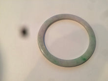 Load image into Gallery viewer, 56.5mm Certified Type A 100% Natural sunny green purple slim Jadeite Jade bangle AJ55-4582
