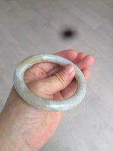 Load image into Gallery viewer, 57.3mm 100% Natural beige brown round cut nephrite Jade bangle HT57
