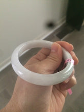 Load image into Gallery viewer, 56.7mm Certified Type A 100% Natural icy light green/orange  Jadeite Jade bangle A21-3146
