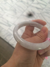 Load image into Gallery viewer, 56.7mm Certified Type A 100% Natural icy light green/orange  Jadeite Jade bangle A21-3146
