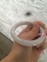 Load image into Gallery viewer, 56.7mm Certified Type A 100% Natural icy light green/orange  Jadeite Jade bangle A21-3146
