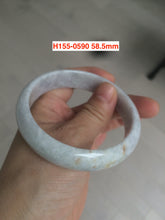 Load image into Gallery viewer, Sale! Certified type A 100% 55-61mm Natural green/white/purple Jadeite bangle group AG6
