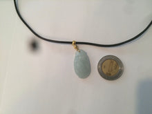 Load image into Gallery viewer, 100% natural type A icy white blessed melon Jadeite Jade pendant AF24
