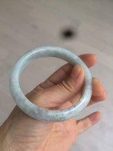 Load image into Gallery viewer, 56.6mm Type A 100% Natural green purple blueJadeite Jade bangle GC16 (add on item)
