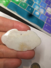 Load image into Gallery viewer, 100% Natural green/white icy Jadeite Jade healthy and longevity lock pendant AF30
