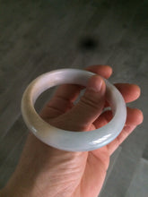 Load image into Gallery viewer, 57.8mm 100% certified natural  light green/blue/yellow jadeite jade bangle S27-3228
