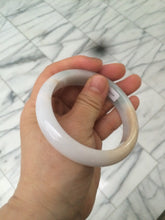 Load image into Gallery viewer, 57.8mm 100% certified natural  light green/blue/yellow jadeite jade bangle S27-3228
