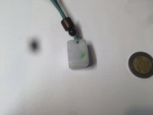 Load image into Gallery viewer, 100% Natural sunny green/purple scale weight jadeite Jade pendant necklace AF40
