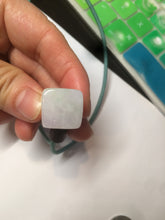 Load image into Gallery viewer, 100% Natural sunny green/purple scale weight jadeite Jade pendant necklace AF40
