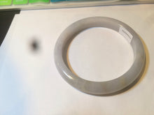Load image into Gallery viewer, 58mm certified type A 100% Natural light purple white jadeite jade bangle AS8-0934
