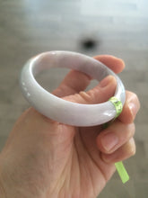 Load image into Gallery viewer, 51mm type A 100% natural certified green/purple/red jadeite jade bangle U80-0744((Clearance item with big defects)
