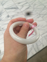Load image into Gallery viewer, 55.9mm Certified Type A 100% Natural white Jadeite Jade bangle Q11-6212
