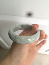 Load image into Gallery viewer, 57.9mm certified Type A 100% Natural green/purple Jadeite Jade bangle D76-3763
