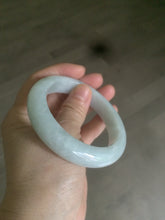 Load image into Gallery viewer, 57.6mm  certified type A 100% Natural green jadeite jade bangle AS24-2107
