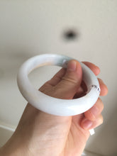 Load image into Gallery viewer, 57.8mm 100% certified natural  light green/blue/yellow jadeite jade bangle S27-3228
