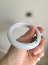 Load image into Gallery viewer, 57.8mm 100% certified natural  light green/blue/yellow jadeite jade bangle S27-3228
