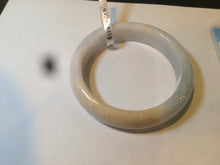 Load image into Gallery viewer, 57.8mm 100% certified natural  light green/blue/yellow jadeite jade bangle S27-3228
