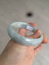 Load image into Gallery viewer, 59mm Certified Type A 100% Natural light green Jadeite Jade bangle D75-3759
