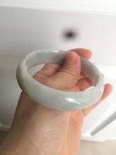 Load image into Gallery viewer, 59mm Certified Type A 100% Natural light green Jadeite Jade bangle D75-3759
