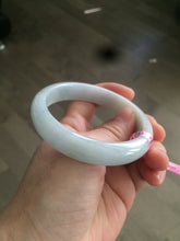 Load image into Gallery viewer, 57mm certificated Type A 100% Natural green Jadeite Jade bangle Y52-0715
