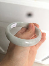 Load image into Gallery viewer, 59mm Certified Type A 100% Natural light green Jadeite Jade bangle D75-3759
