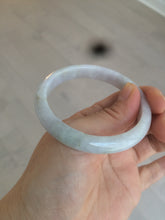 Load image into Gallery viewer, 53.7mm Certified Type A 100% Natural green/purple Jadeite Jade bangle AT25-1371
