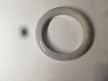Load image into Gallery viewer, 55.5 mm Certified type A 100% Natural light purple/white/beige Jadeite bangle U117-6543
