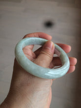 Load image into Gallery viewer, 56.7mm certified 100% natural type A light green/orange jadeite jade bangle C48-9781
